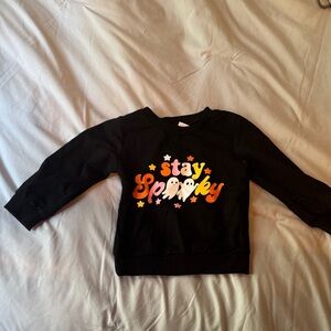 Kids Black 'Stay Spooky' Sweatshirt